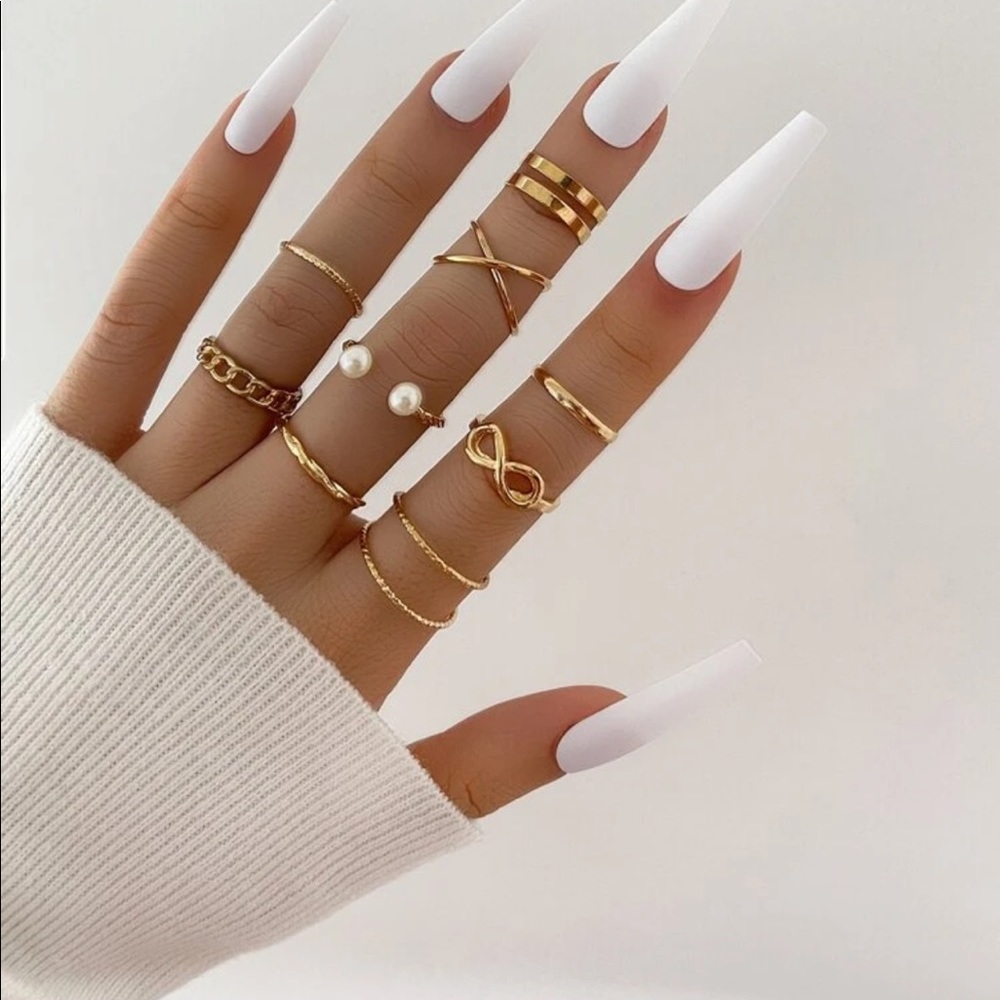 ✨💛9piece ring set✨💛